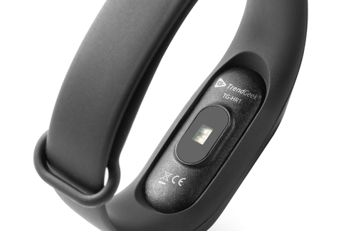 Technaxx TG-HR1, Wristband activity tracker, 1.07 cm (0.42"), OLED, 50 mAh, IP65, Black