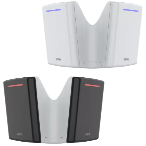 Axis D2122-VE. Mounting type: Wall, Placement: Outdoor, Product colour: Black, Light grey. Connectivity technology: Wirele