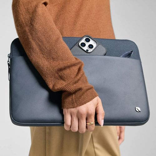 Incase INCO400717-NVY. Tipo de mala: Bolsa, Tamanho máximo de ecrã: 35,6 cm (14"), Cor da superfície: Monocromático