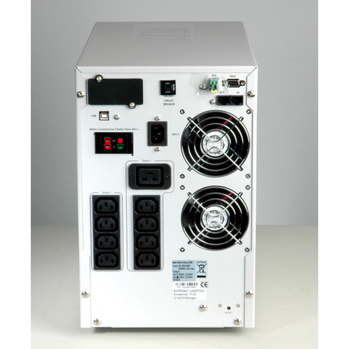 Roline ProSecure Double Conversion Online UPS - 3 kVA/2.10 kW - Tower - 230 V AC Input - 230 V AC Output - 8 x IEC 60320 C