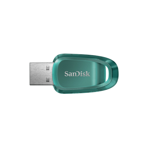 SanDisk Ultra Eco. Capacidade: 128 GB, Interface de dispositivo: USB Type-A, Versão USB: 3.2 Gen 1 (3.1 Gen 1), Velocidade