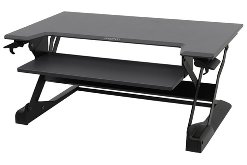 Ergotron WorkFit-TL. Forma da mesa: Forma retangular, Material da estrutura: Aço inoxidável, Uso próprio: Jogos, Escritóri