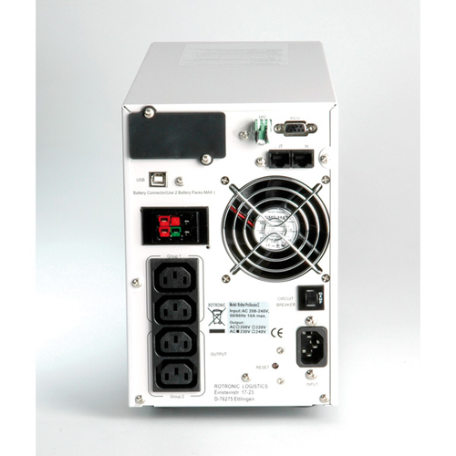 Roline ProSecure Double Conversion Online UPS - 700 VA/490 W - Tower - 5 Minute Stand-by - 230 V AC Input - 230 V AC Outpu
