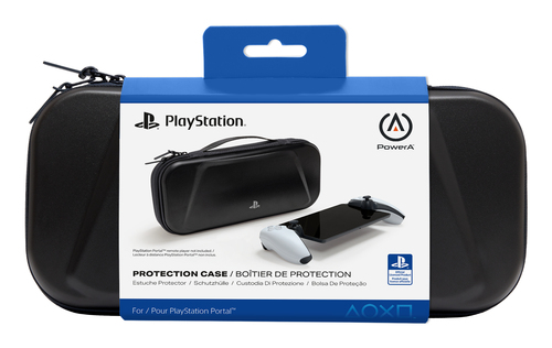 PowerA Protection Case for Playstation Portal Remote Player - Black. Case type: Cover, Product colour: Black, Material: Fe