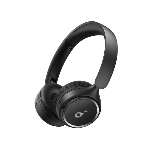 ANKER Wireless On-ear, Over-the-head Stereo Headset - Black - Binaural - Circumaural - Bluetooth