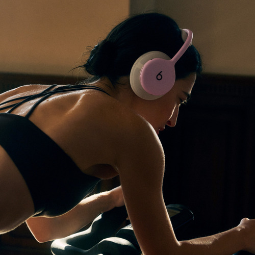 BEATS 360 OVER-EAR HEADPHONES PINK WITH PINK PERF. KNIT CUSH