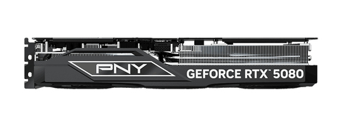 PNY NVIDIA GeForce RTX 5080 Grafikkarte - 16 GB GDDR7 - 7680 x 4320 - 2,30 GHz Core - 2,62 GHz Boost-Taktfrequenz - 256 Bi