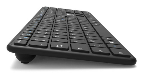 Port Designs 900903-R-UK. Keyboard form factor: Full-size (100%), Connectivity technology: Wireless, Device interface: Blu