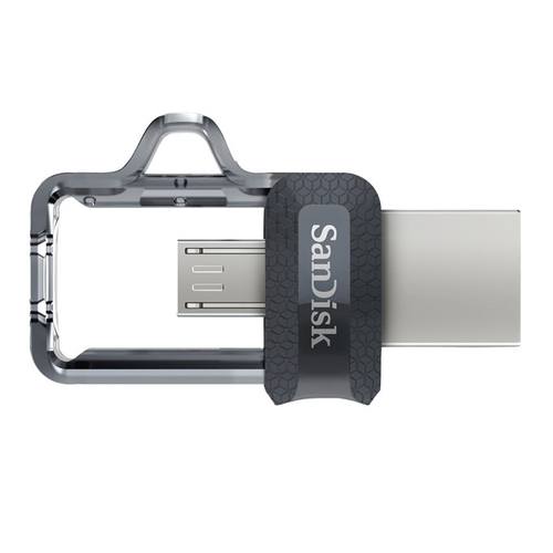 SanDisk 173386. Capacidade: 128 GB, Interface de dispositivo: USB Type-A / Micro-USB, Velocidade de leitura: 150 MB/s. For