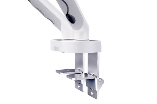 Digitus Dual design monitor mount, 2x 35", 2x 10 kg. Mounting: Clamp, Maximum weight capacity: 20 kg, Maximum screen size: