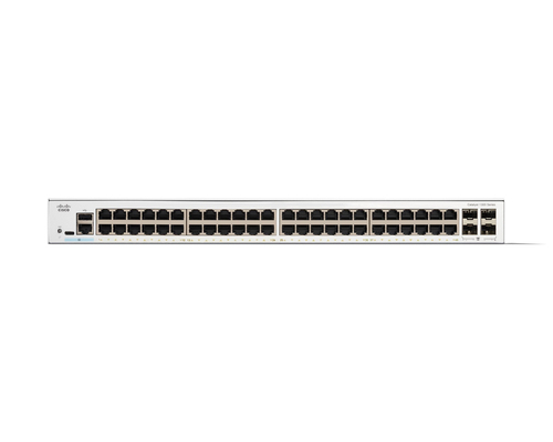 Cisco Catalyst 1300 C1300-48T-4G 54 Ports Manageable Ethernet Switch - Gigabit Ethernet - 1000Base-X, 10/100/1000Base-T - 