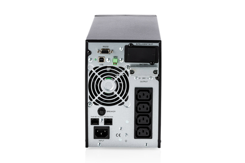 Digitus Double Conversion Online UPS - 1 kVA/1 kW - Turm, Desktop - 4 Stunde(n) Aufladen - 230 V AC, 120 V AC Eingang - 20