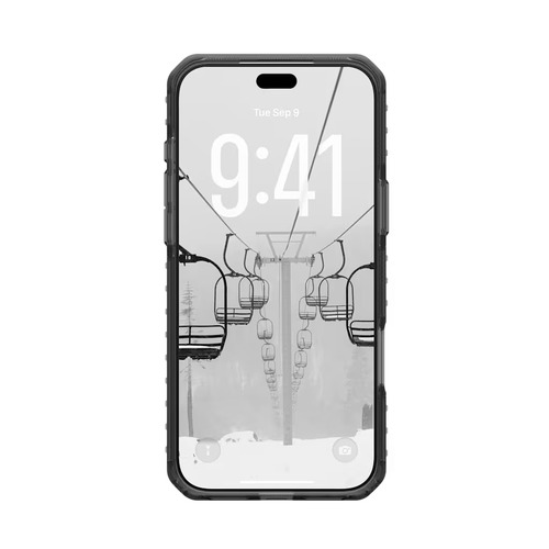 Urban Armor Gear Plyo LT Case for Apple iPhone 18 Pro Max Smartphone - Ash, Black - Drop Resistant, Impact Absorbing, Impa