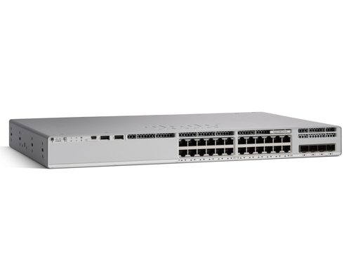 Cisco Catalyst 9200L. Switch type: Managed, Switch layer: L3. Basic switching RJ-45 Ethernet ports type: Gigabit Ethernet 
