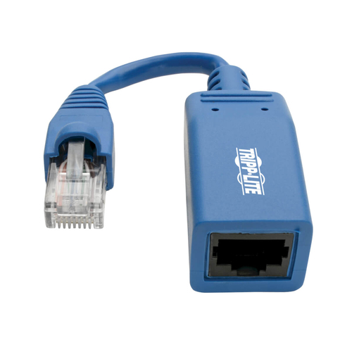 Tripp Lite series 12,70 cm RJ-45 Netzwerkkabel - Cable for Netzwerkgerät, Schalter, Router, Modem, Server - Blau