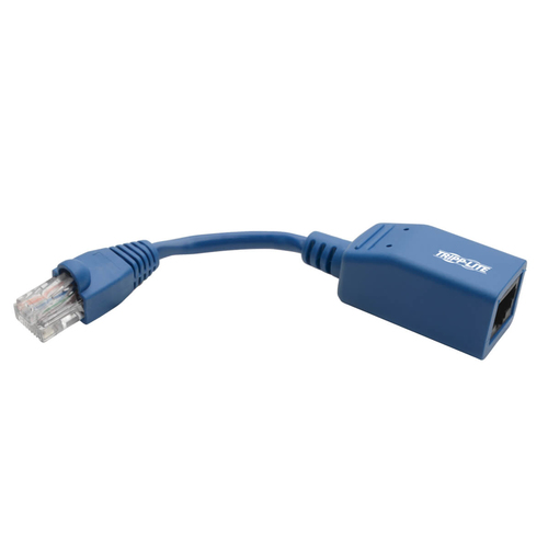 Tripp Lite series 12,70 cm RJ-45 Netzwerkkabel - Cable for Netzwerkgerät, Schalter, Router, Modem, Server - Blau