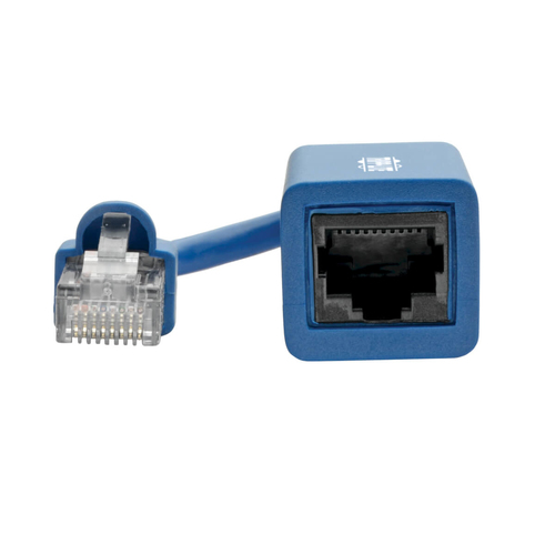 Tripp Lite series 12,70 cm RJ-45 Netzwerkkabel - Cable for Netzwerkgerät, Schalter, Router, Modem, Server - Blau