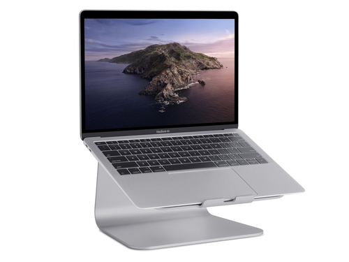 Rain Design mStand Notebook-Ständer - 15 cm Höhe x 25,4 cm Breite x 23,6 cm Tiefe - Desktop - Aluminium - Grau