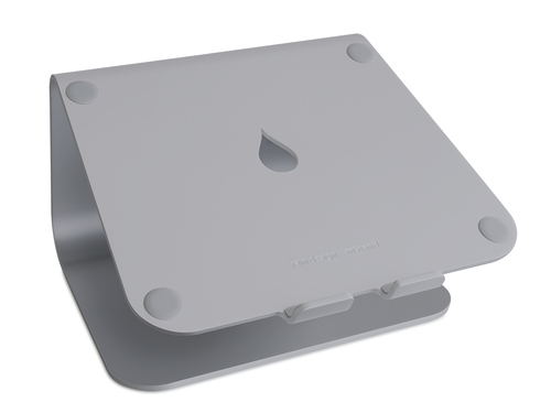 Rain Design mStand Notebook-Ständer - 15 cm Höhe x 25,4 cm Breite x 23,6 cm Tiefe - Desktop - Aluminium - Grau