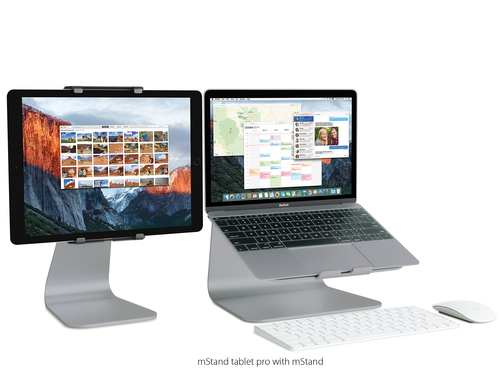Rain Design mStand Höhenverstellbar Tablet-PC-Ständer - Bildschirmgröße: Bis zu 24,6 cm (9,7 Zoll) - 29 cm Höhe x 14,5 cm 