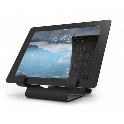 Compulocks Universal Tablet Holder - Stand Black. Minimum screen size: 17.8 cm (7"), Product colour: Black, Lock type: Key