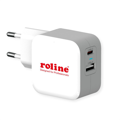 Roline 38 W Wechselstromadapter - 38 W - 5 V Gleichstrom, 9 V DC, 12 V Gleichstrom - 3 A