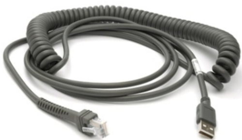 Zebra 4.57 m USB Data Transfer Cable - First End: 1 x 4-pin USB Type A - Male - Second End: 1 x 4-pin USB Type A - Male