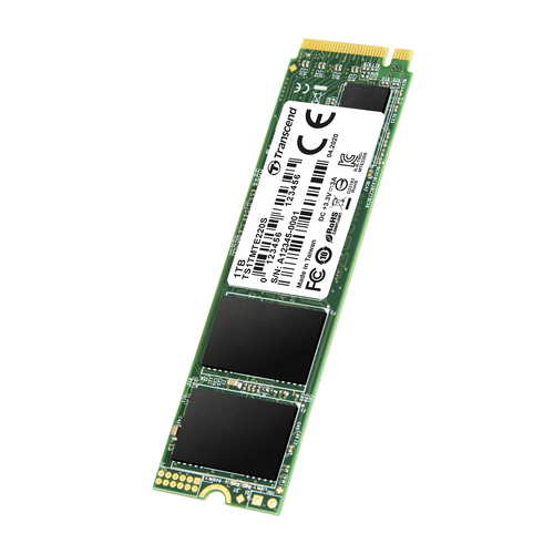 Transcend PCIe SSD 220S 1TB. SSD capacity: 1 TB, SSD form factor: M.2, Read speed: 3500 MB/s, Write speed: 2800 MB/s, Comp