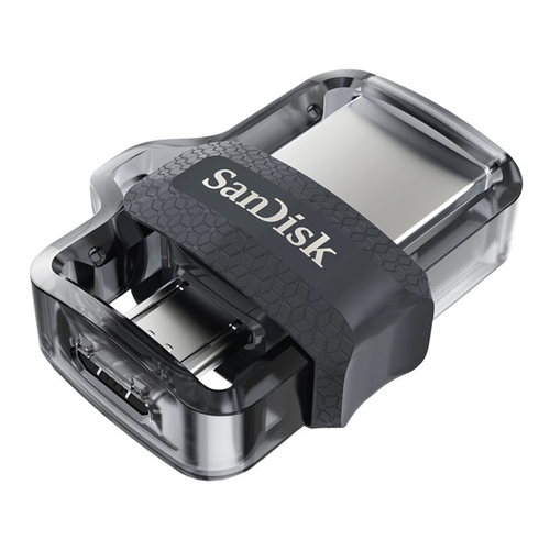 SanDisk 173386. Capacidade: 128 GB, Interface de dispositivo: USB Type-A / Micro-USB, Velocidade de leitura: 150 MB/s. For
