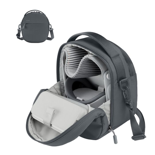 Belkin Travel Bag for Apple Vision Pro. Recommended gender: Unisex, Closure type: Zipper. Product main colour: Grey, Color