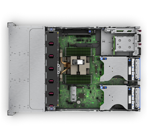 HPE ProLiant DL345 Gen11 8SFF CTO. Motherboard Chipsatz: AMD SoC, Prozessorsockel: Socket SP5, Prozessorhersteller: AMD. S