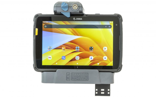Gamber-Johnson 7160-1801-02. Tipo de dispositivo básico: Tablet, Compatibilidade da marca: Zebra, Compatibilidade: ET4X 8"