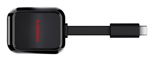 SanDisk QuickFlow. Compatible memory cards: SD, Product colour: Black. Interface: USB 3.2 Gen 1 (3.1 Gen 1) Type-C. Width: