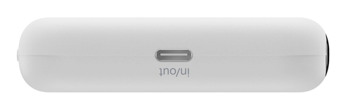 Belkin UltraCharge Pro Stromspeicher - Weiß - für Qi2-fähiges Gerät, MagSafe-fähiges Gerät, iPhone, Smartphone - 1 x Typ-C