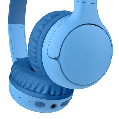 Belkin SoundForm Mini Gen2 Kabel/Kabellos Auf den Ohren, Kopfbügel Stereo Headset - Schwarz - Binaural - 914,4 cm Reichwei