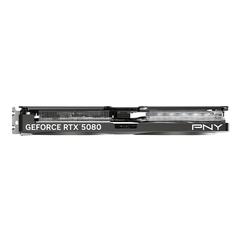 Carte Graphique PNY NVIDIA GeForce RTX 5080 16GB Slim - 16 Go - Double E nécessaire - Refroidisseur de Ventilateur