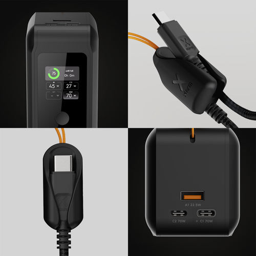 Xtorm XNG271W70. Battery capacity: 27000 mAh, Battery technology: Lithium-Ion (Li-Ion). Fast charging technology: Power De