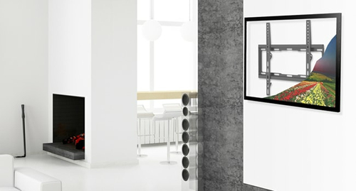 allmounts Wall Mount for Display Screen - Landscape - 32"" (81.28 cm) to 70"" (177.80 cm) Screen Support - 40 kg Load Capa