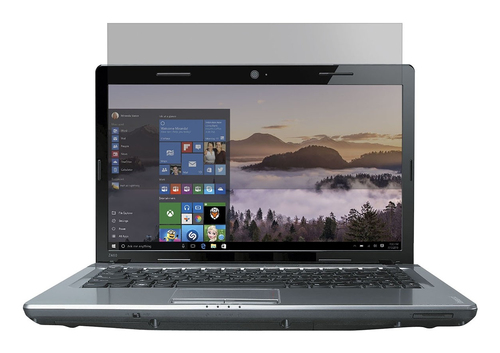 Mobilis 016418. Tamanho máximo de ecrã: 35,6 cm (14"). Formato: 16:10. Adequado para: Monitor/Portátil, Tipo: Filtro de pr