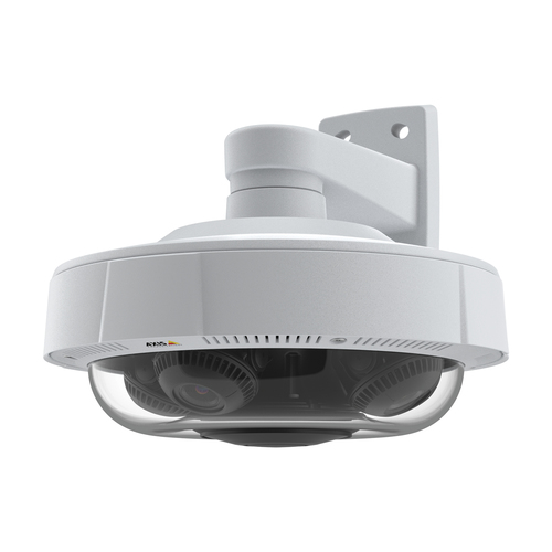 AXIS P3727-PLE 2 Megapixel Indoor/Outdoor Full HD Network Camera - Colour - Dome - White - TAA Compliant - 15 m Infrared N