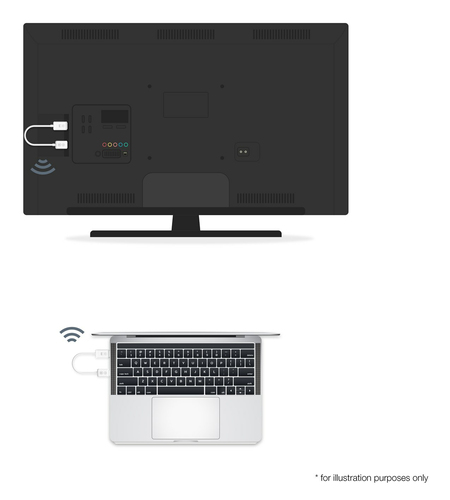 Optoma WHD211 Video-Extender-Transmitter/Receiver - Kabellos - 20 m Reichweite - 1 x USB - 1 x HDMI Ein - 1 x HDMI Aus - 1