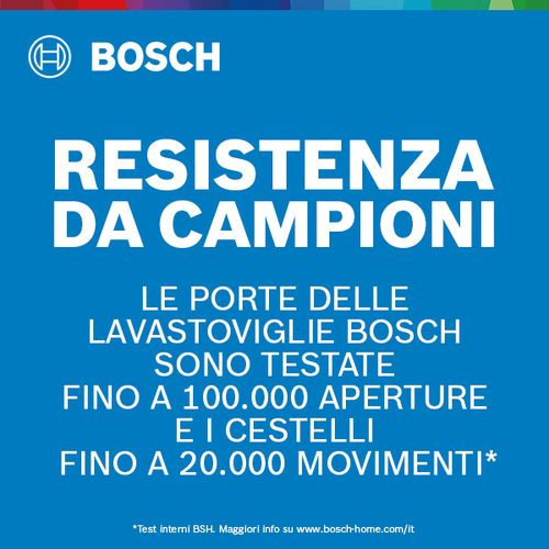 Lavastoviglie Bosch SMS6ZCI10E Installazione libera - Acciaio, Argento - 60 cm - 14 Place Settings - 9 L Capacità - 6 Prog