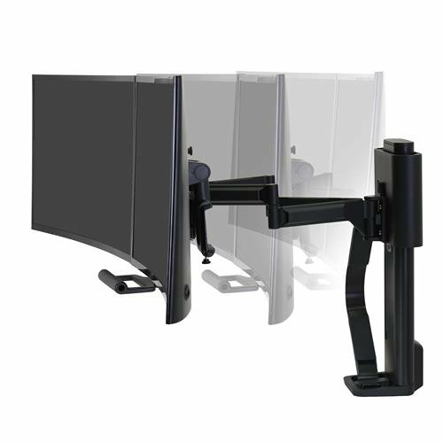 Ergotron TRACE 45-631-224. Montagem: Clamp, Peso máximo (capacidade): 9,8 kg, Tamanho máximo de ecrã: 68,6 cm (27"), Supor