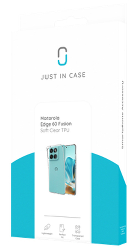 Just in Case 8510518. Case type: Cover, Brand compatibility: Motorola, Compatibility: Edge 60, Edge 60 Fusion, Edge 60s, M