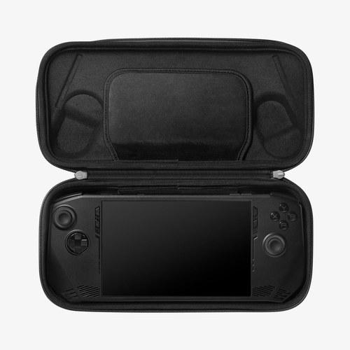 Spigen Klasden Pouch Carrying Case Charcoal Gray. Case type: Pouch case, Brand compatibility: Any brand, Material: Nylon