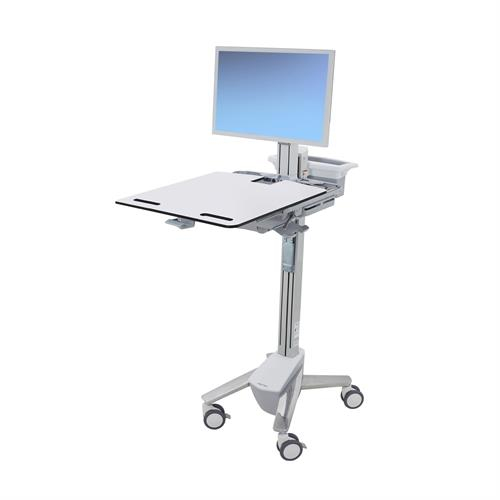Ergotron StyleView. Cor do produto: Cinzento, Aço inoxidável, Uso recomendado: Tela plana, Tipo: Carrinho multimédia. Peso
