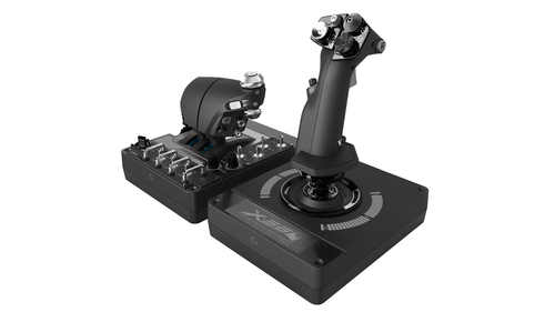 Logitech G G X56 HOTAS RGB. Tipo de unidade: Simulador de voo, Plataformas gaming suportadas: PC, Tecnologia de controlo d