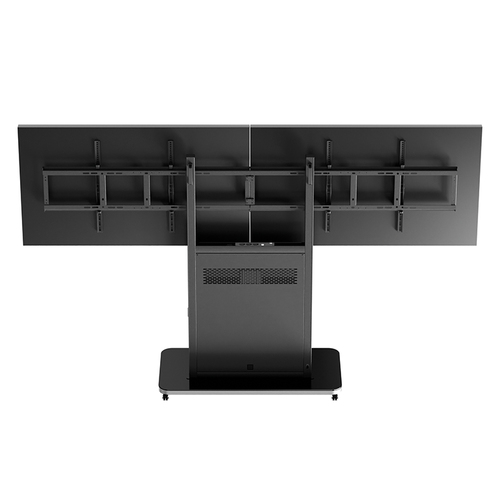 HAGOR Monitorständer - Bildschirmgröße: Bis zu 165,1 cm (65 Zoll) - 80 kg TragfähigkeitDisplay Type Supported: - Boden - S