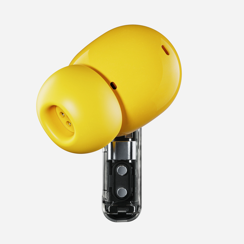 Nothing Ear (a) True Wireless Earbud Stereo Earset - Yellow, Transparent - Binaural - In-ear - 1000 cm - Bluetooth - Noise