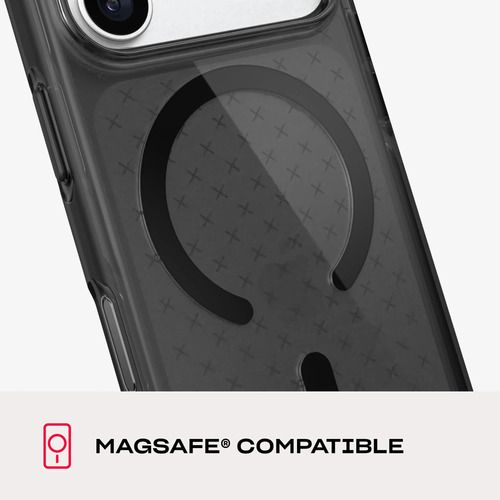 Tech21 EvoCheck MagSafe. Case type: Cover, Brand compatibility: Apple, Compatibility: iPhone 18 Pro/17 Pro, Maximum screen